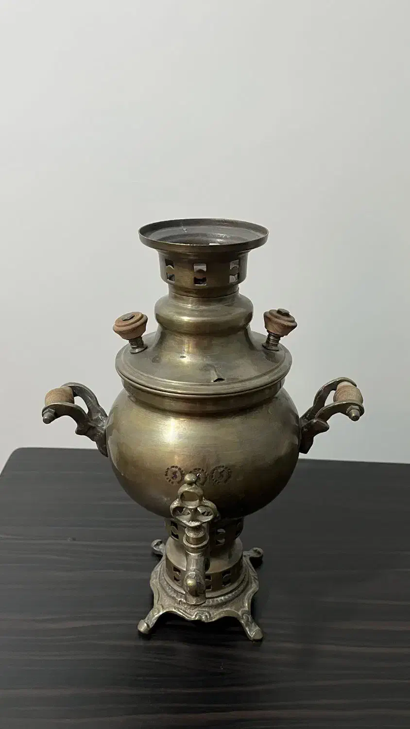 سماور برنجی کوچک|کلکسیون اشیاء عتیقه|تهران, ائمه اطهار|دیوار