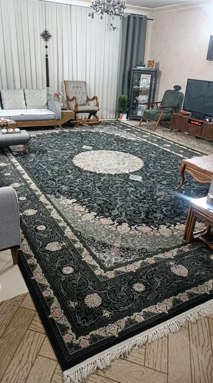 فرش ۲۴متری ۱۲۰۰شانه|فرش|قشم, |دیوار