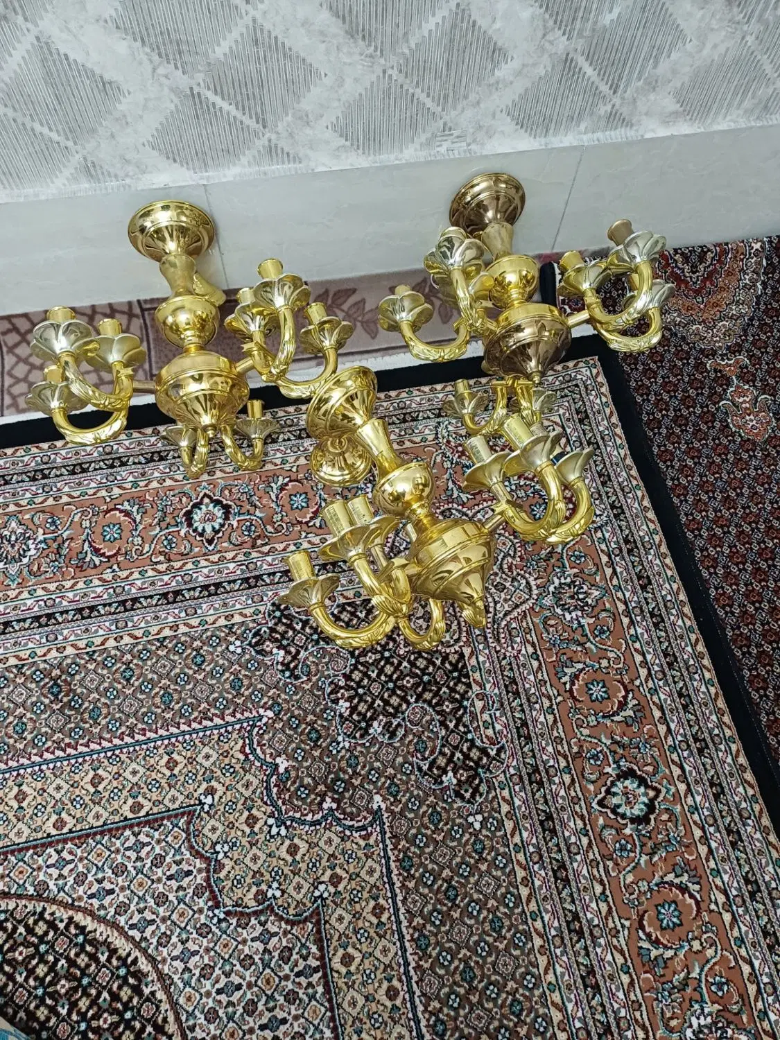 لوستر|لوستر و چراغ آویز|تبریز, |دیوار