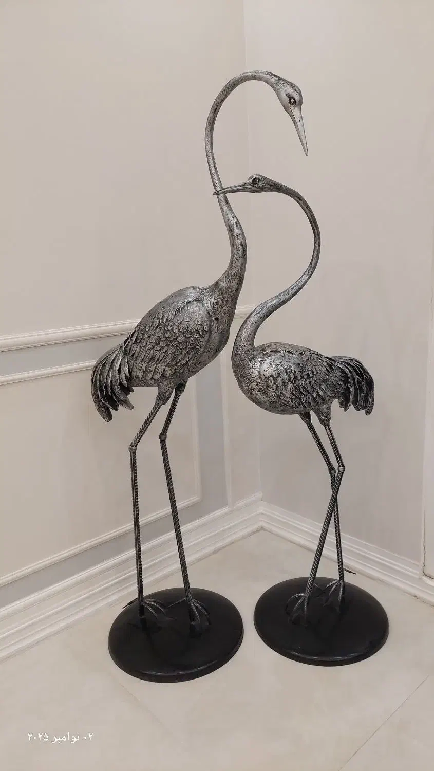 تندیس قوهای زیبا (طوسی رنگ)|مجسمه، تندیس، ماکت|مشهد, رضاشهر|دیوار