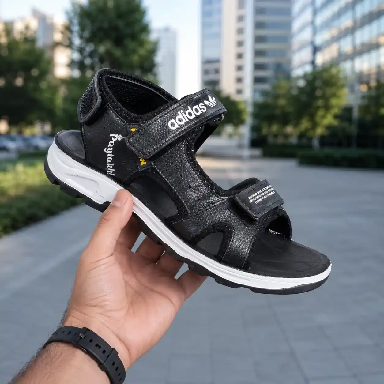 صندل مردانه مدل Adidas-مشکی|کیف، کفش، کمربند|دزفول, |دیوار