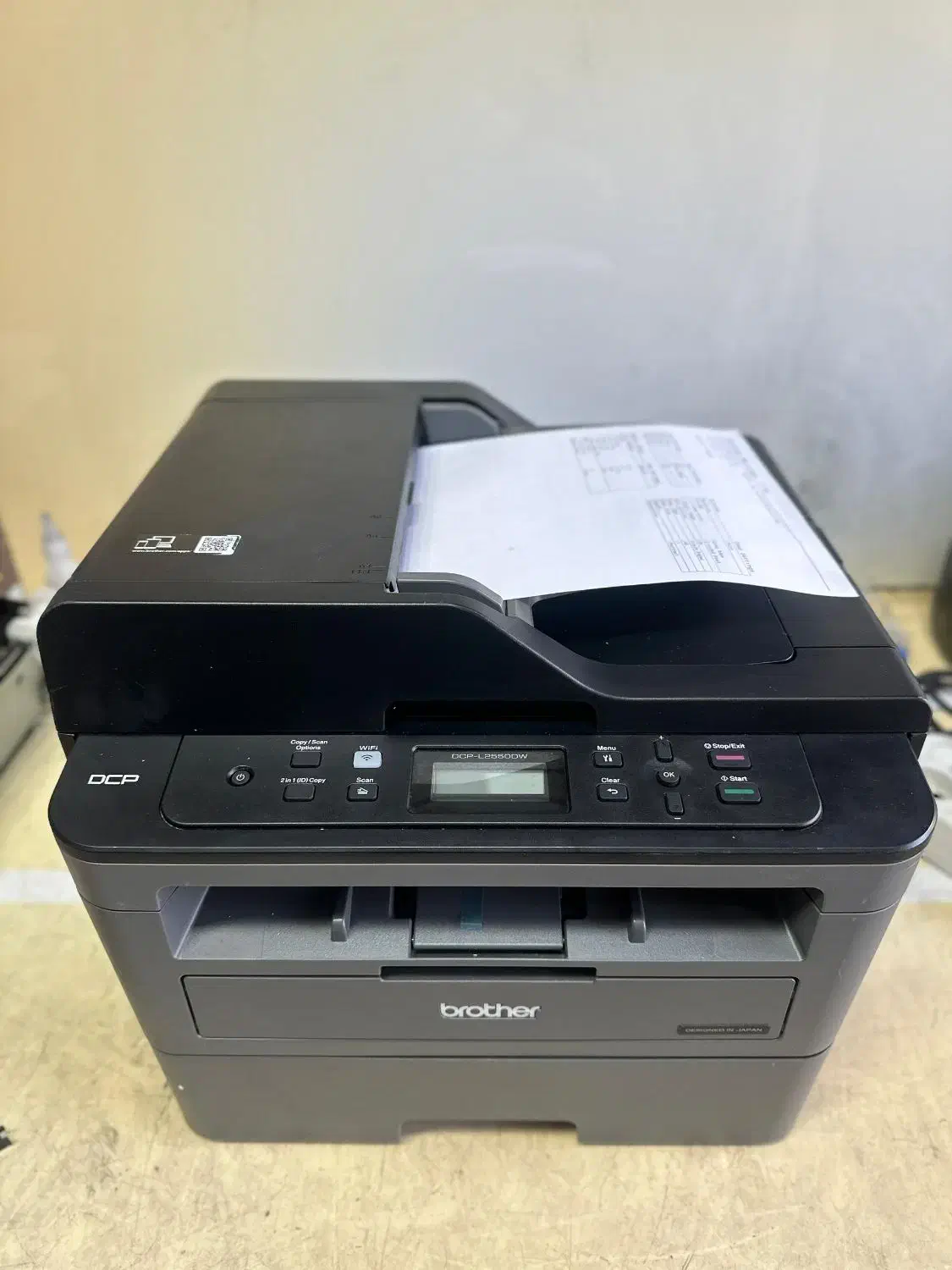 فروش پرینتر چهار کاره پشت رو زن وایرلس brother2550|پرینتر، اسکنر، کپی، فکس|شیراز, ریشمک|دیوار