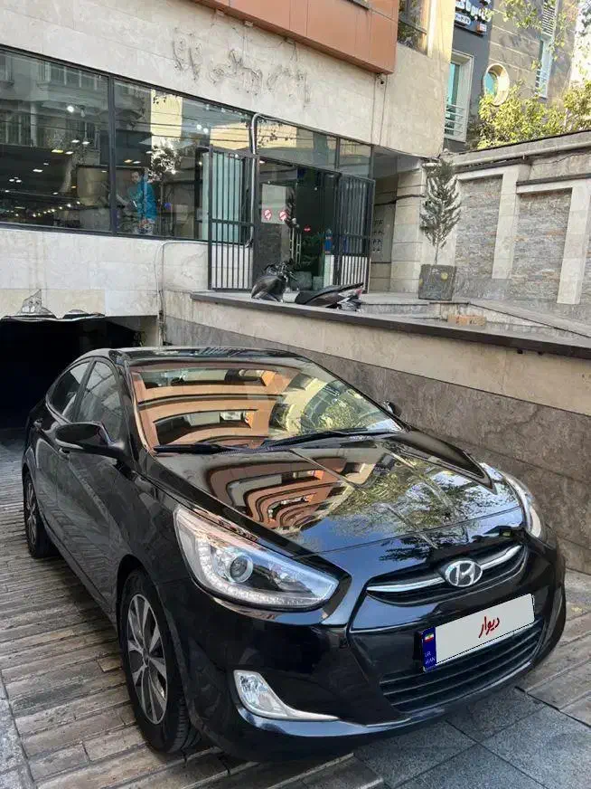 اکسنت 1397 بدون رنگ تک برگ سند|خودرو سواری و وانت|تهران, درب دوم|دیوار