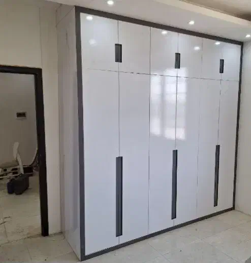 کابینت کمد دیواری کاغذدیواری آشیان آرا|جاکفشی، کمد، دراور|نسیم‌شهر, |دیوار