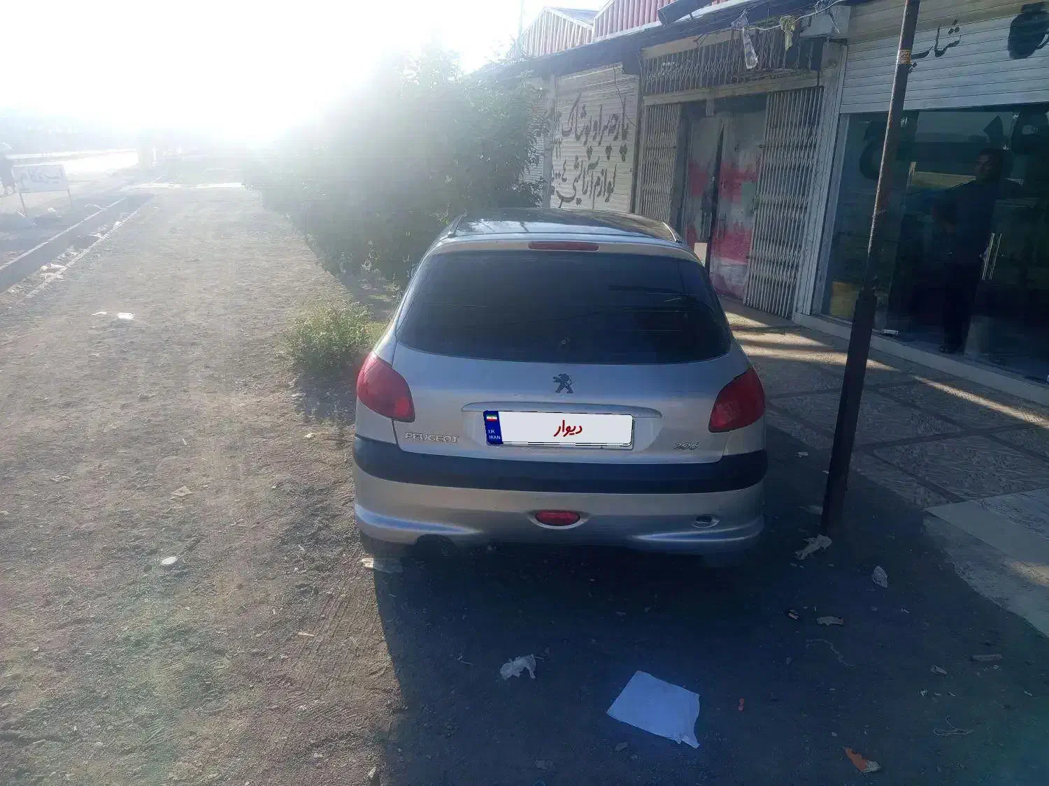 پژو 206تیپ 5چهار چرخ دیسکی|خودرو سواری و وانت|بلوک, |دیوار