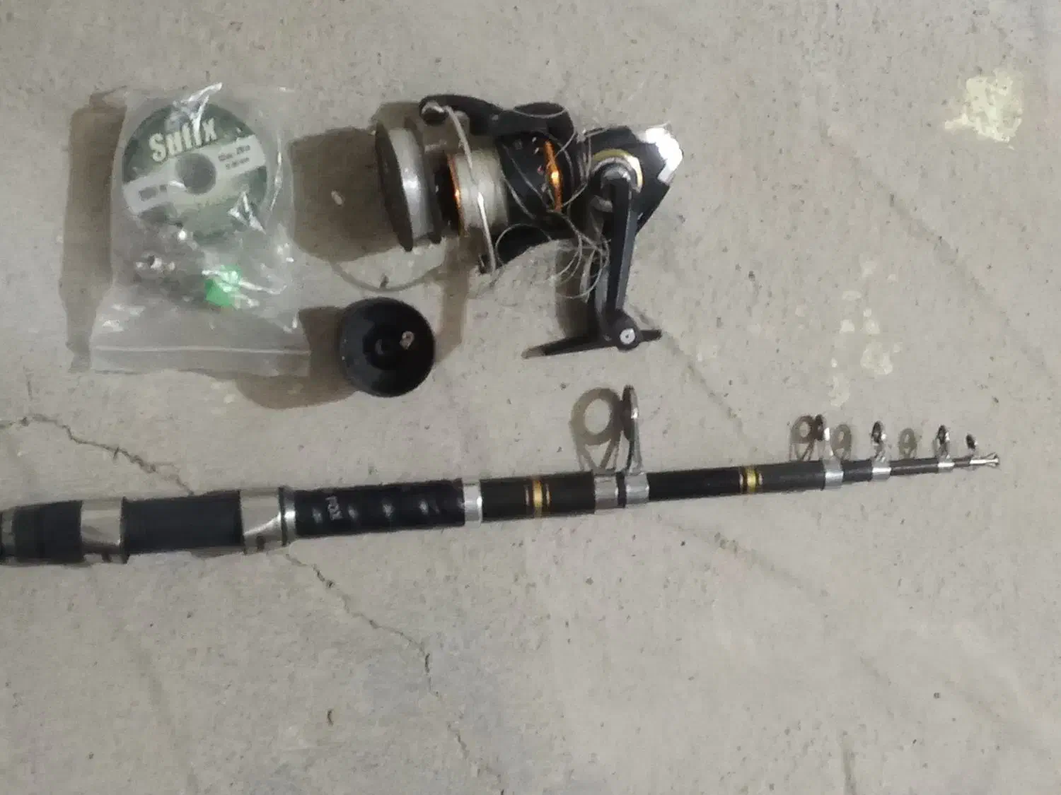 چوب ماهیگیری ولنسر|ماهیگیری|کرمانشاه, |دیوار