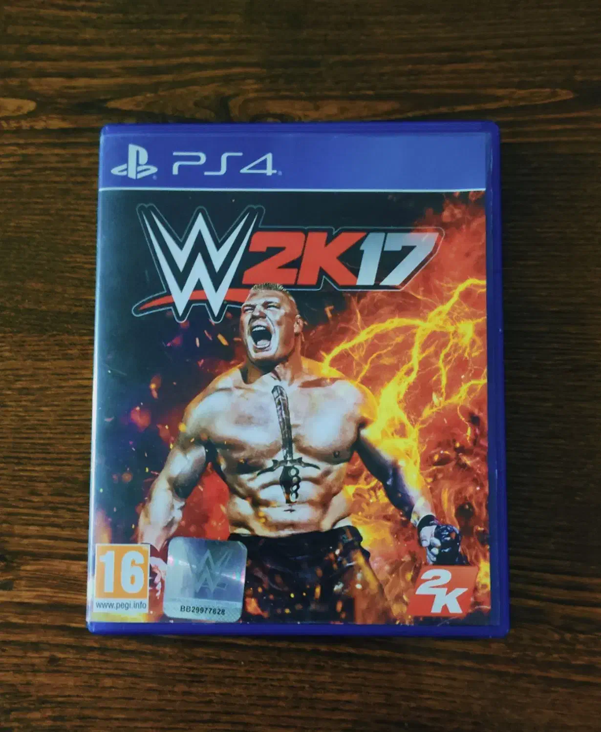 دیسک بازی کشتی کج ( WWE 2K17 ) برای PS4|کنسول، بازی ویدئویی و آنلاین|اصفهان, ملاصدرا|دیوار