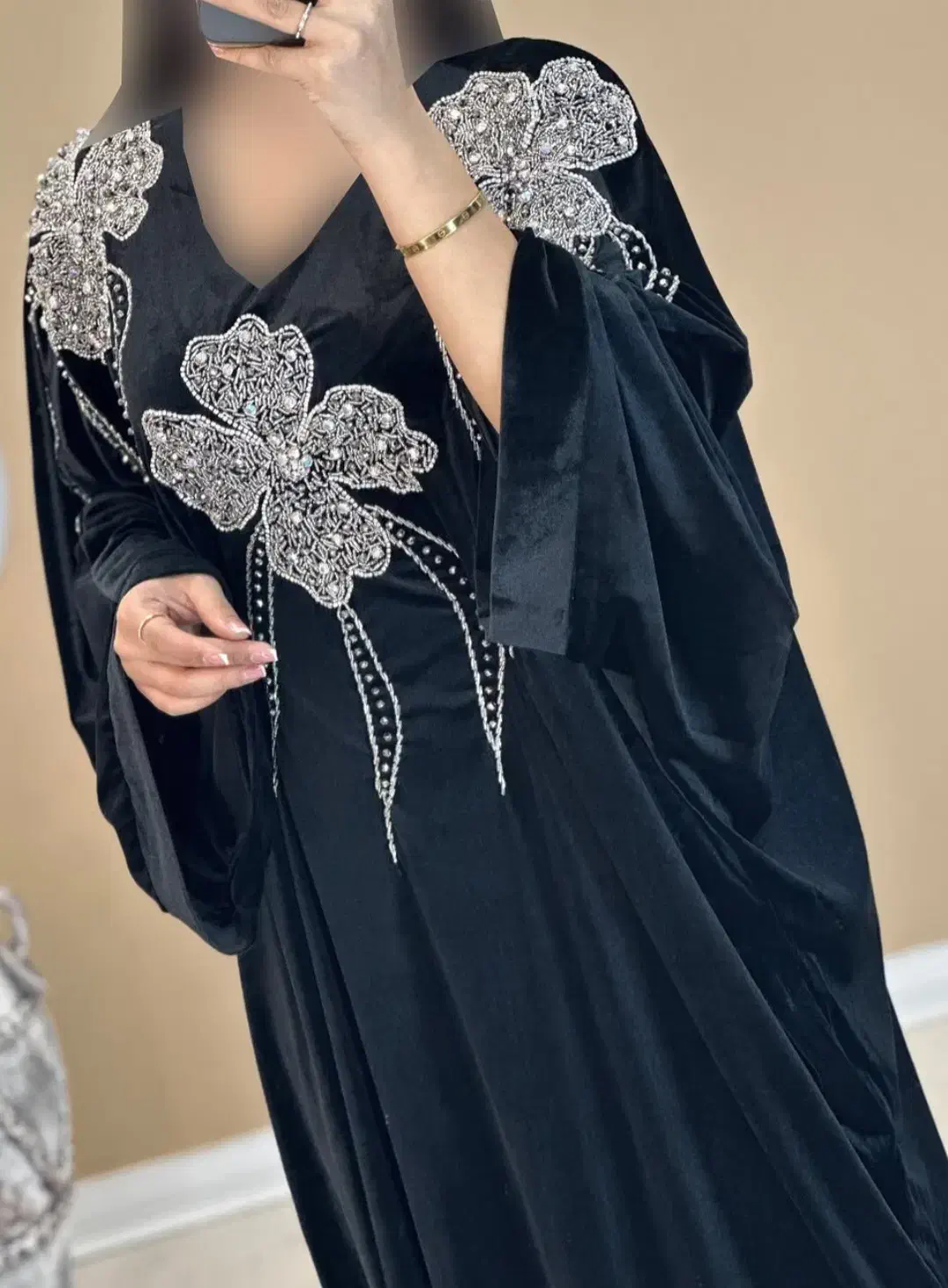 مانتو عبایی جواهردوزی و کاردست|لباس|تهران, جوادیه|دیوار