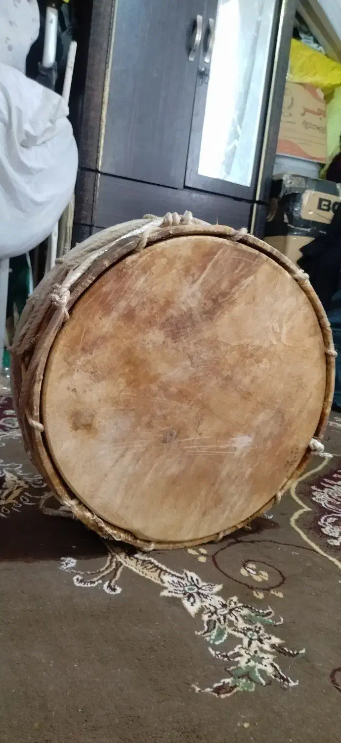 دهل سنتی خوش صدا وکوک|سازهای سنتی|چناران, |دیوار