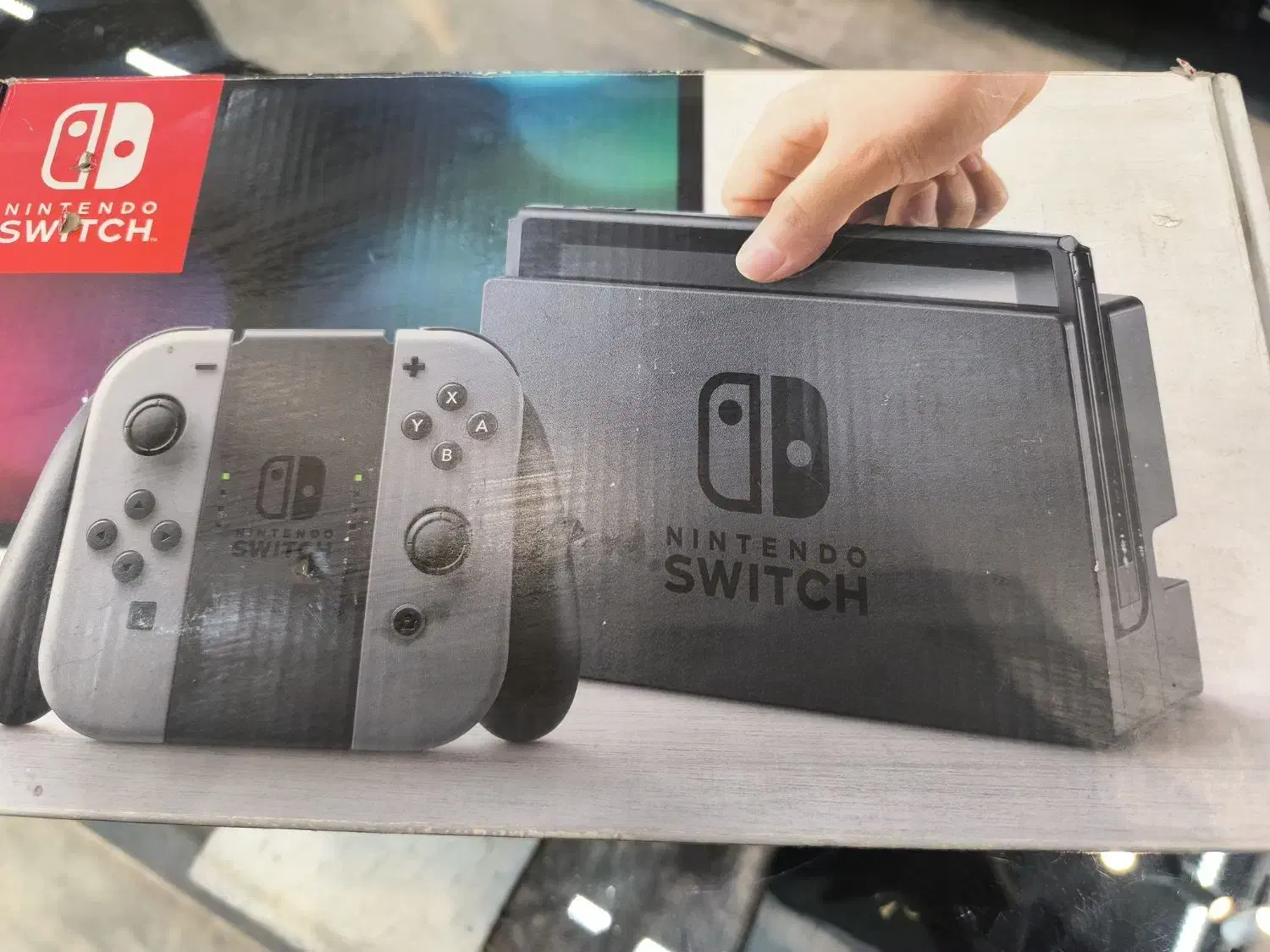 nintendo swicht gray|کنسول، بازی ویدئویی و آنلاین|مشهد, موسوی قوچانی|دیوار