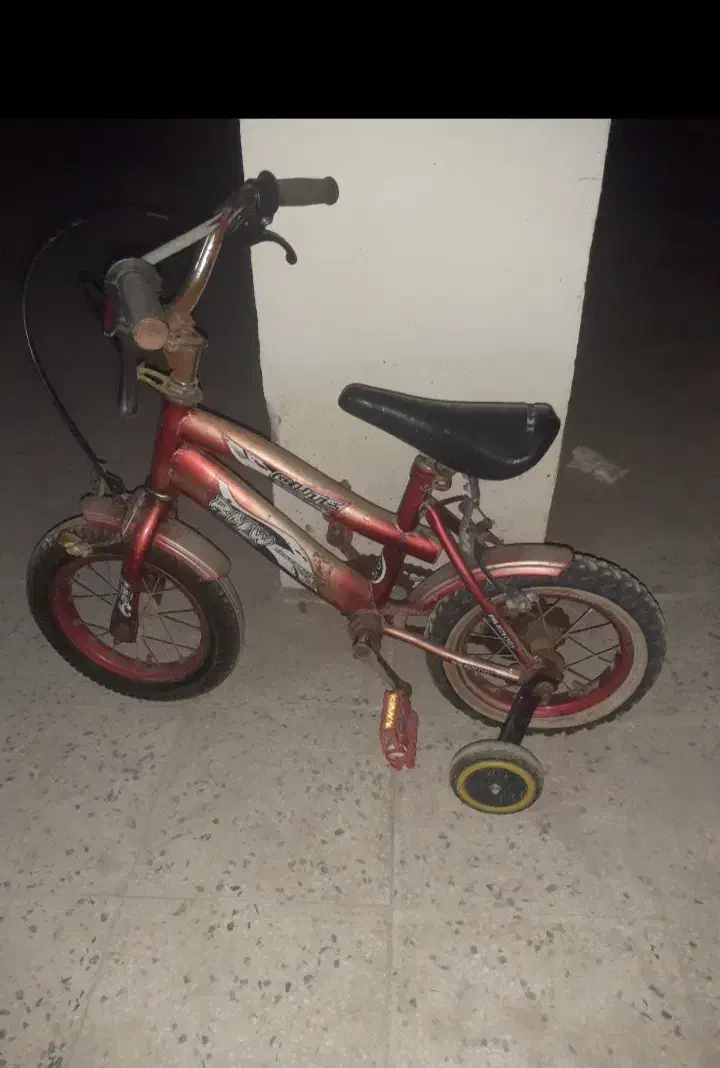 دوچرخه شماره ۱۲|دوچرخه، اسکیت، اسکوتر|میانه, |دیوار