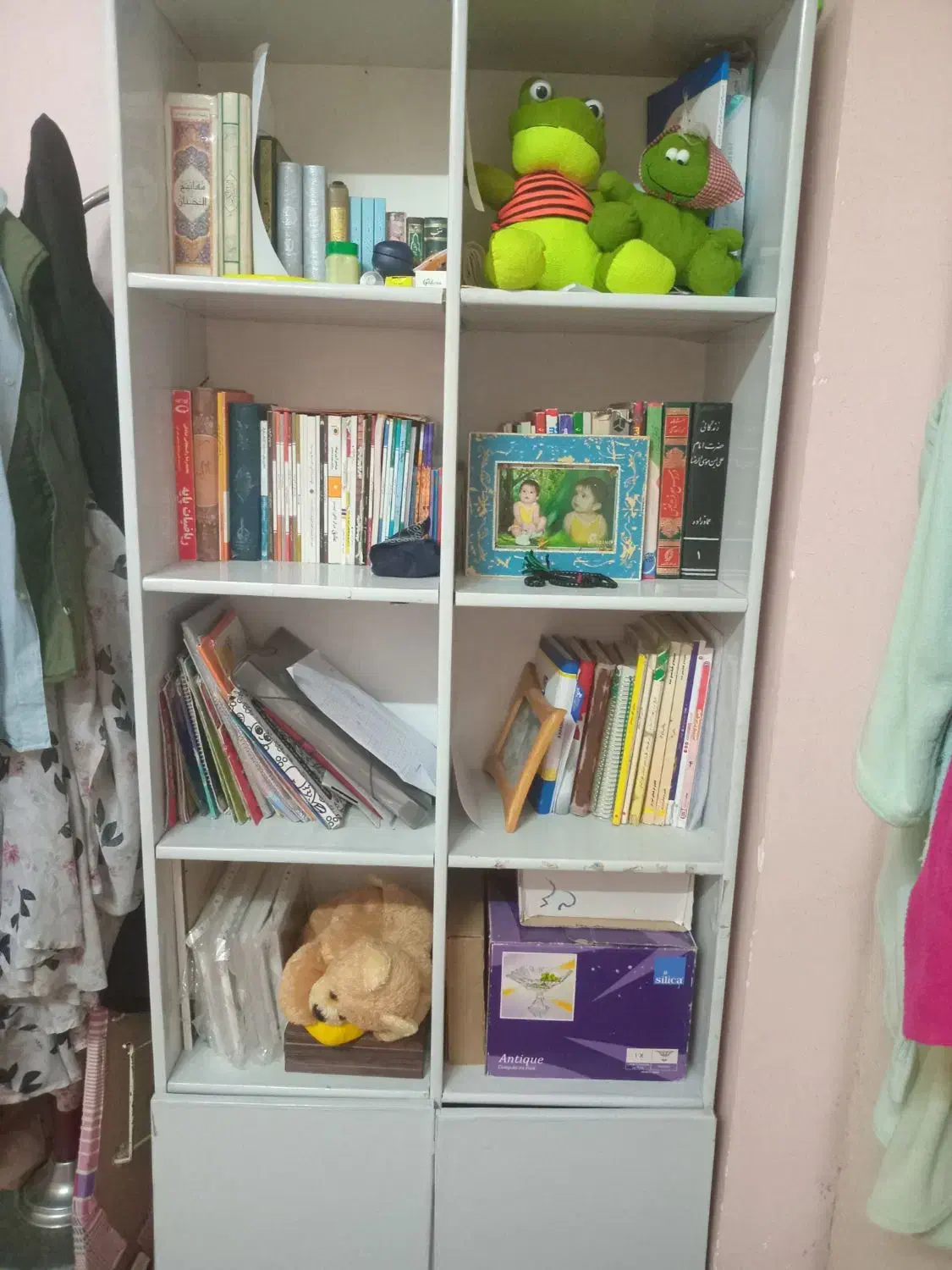 کتابخانه 5 طبقه|کتابخانه، شلف، قفسه‌های دیواری|اهواز, پردیس دو|دیوار