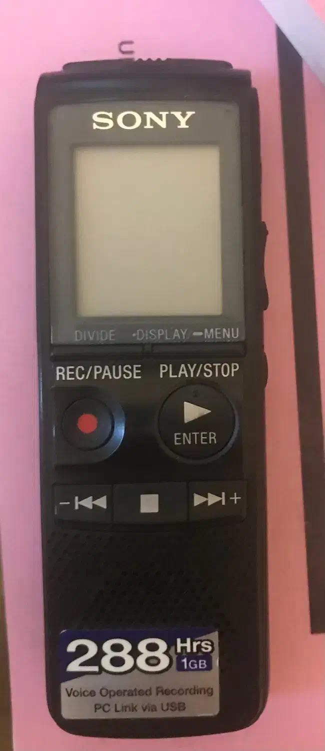 ضبط صوت خبرنگاری دیجیتال سونیICDPX720|صوتی و تصویری|تهران, عباس‌آباد|دیوار