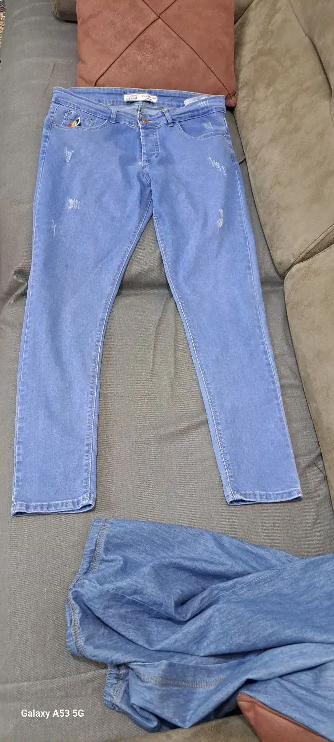 کت و شلوار لی نو و تعدادی شومیز نو|لباس|شهریار, شهرک امیریه|دیوار