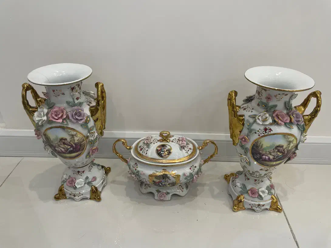 گلدون و شکلات خوری|صنایع دستی و سایر لوازم تزئینی|قم, انسجام|دیوار