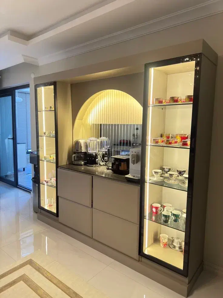 کافی بار / کابینت / کمد|بوفه، ویترین، کنسول|اندیشه, اندیشه فاز ۴|دیوار