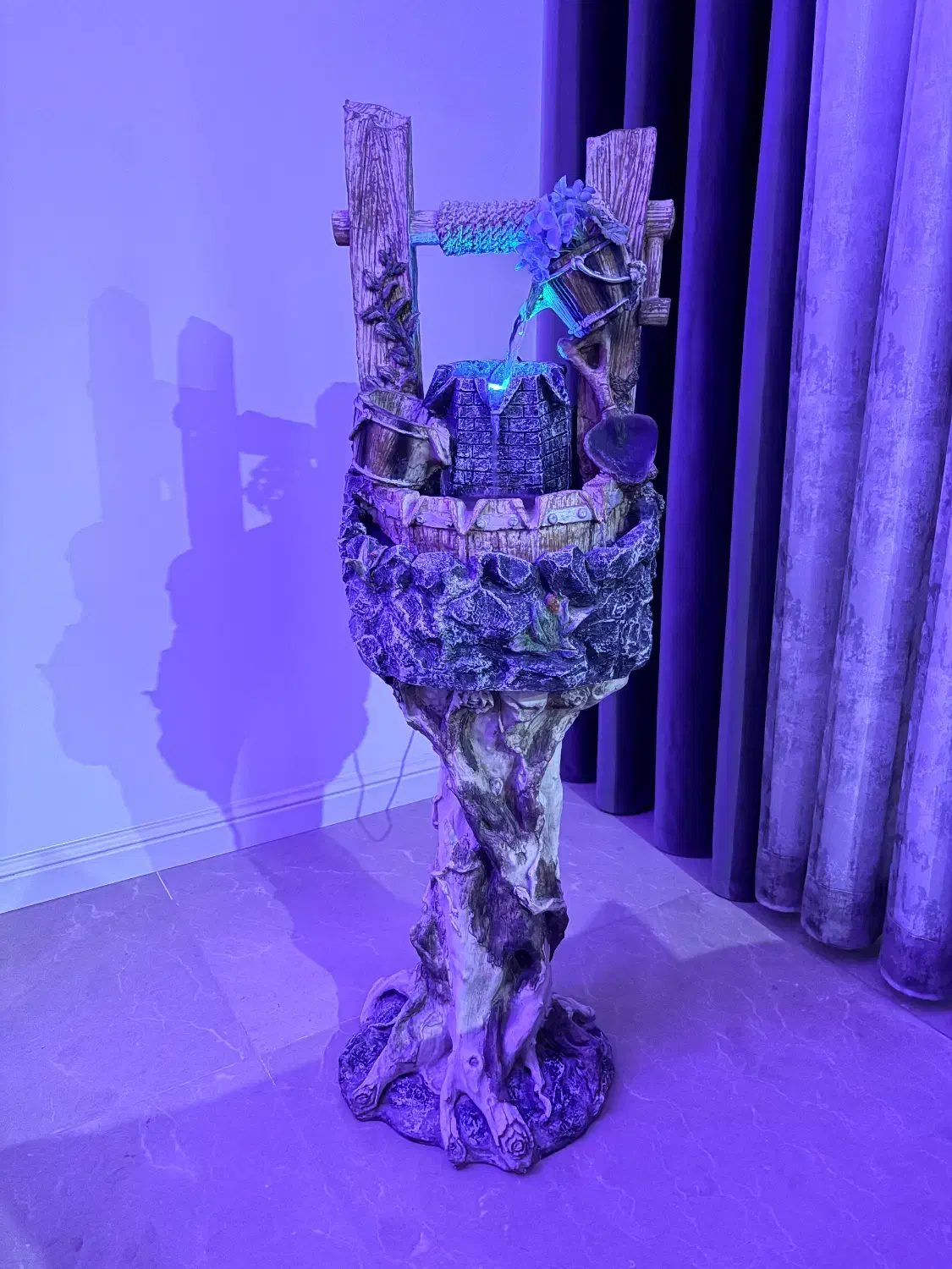 ابنما چوبی با صدای ارامش بخش اب|صنایع دستی و سایر لوازم تزئینی|تهران, سعادت‌آباد|دیوار