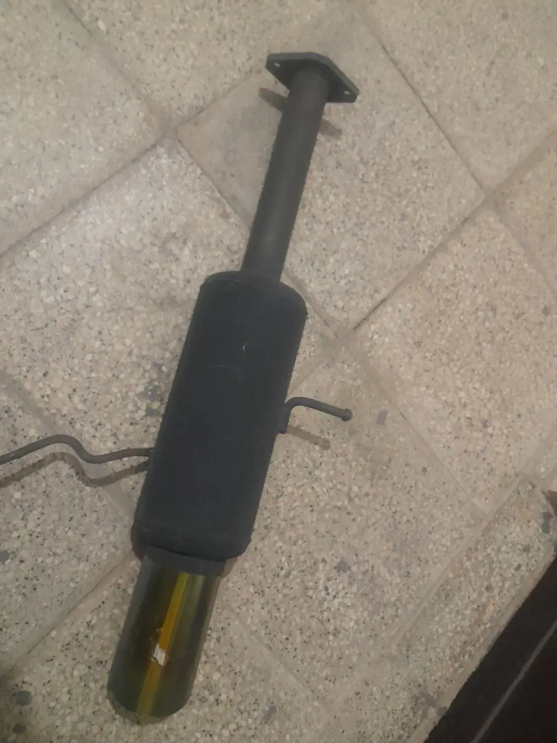 منبع اگزوز اسپرتی پراید تیبا ساینا|قطعات یدکی و لوازم جانبی|رباطکریم, رباطکریم|دیوار