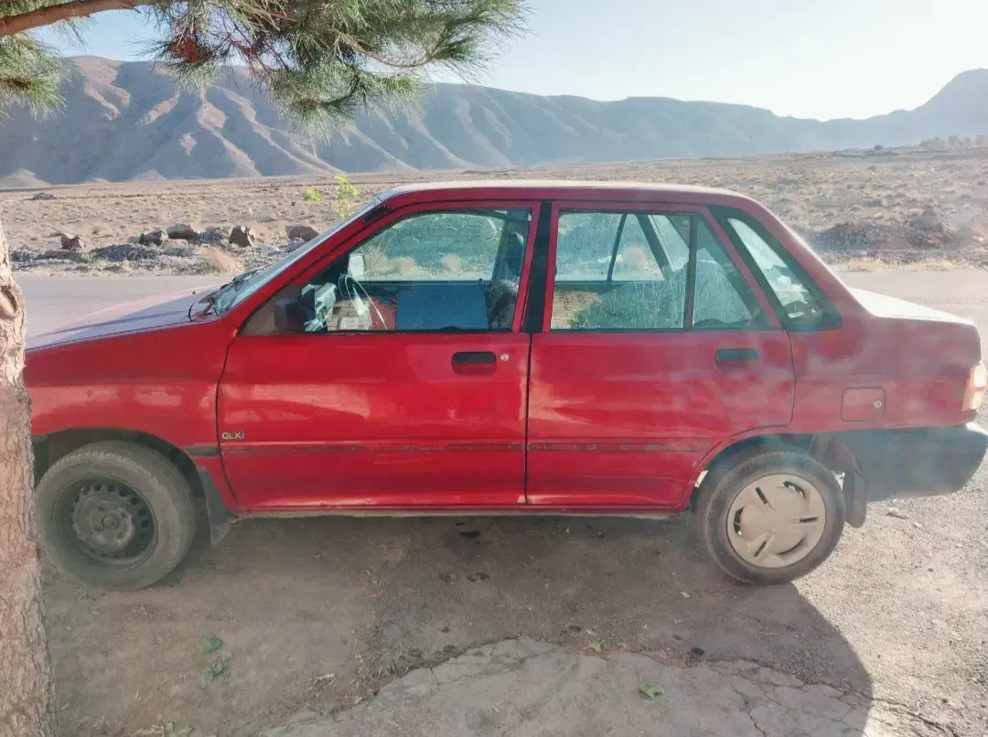 فروش پراید آلبالویی|خودرو سواری و وانت|کوهبنان, |دیوار