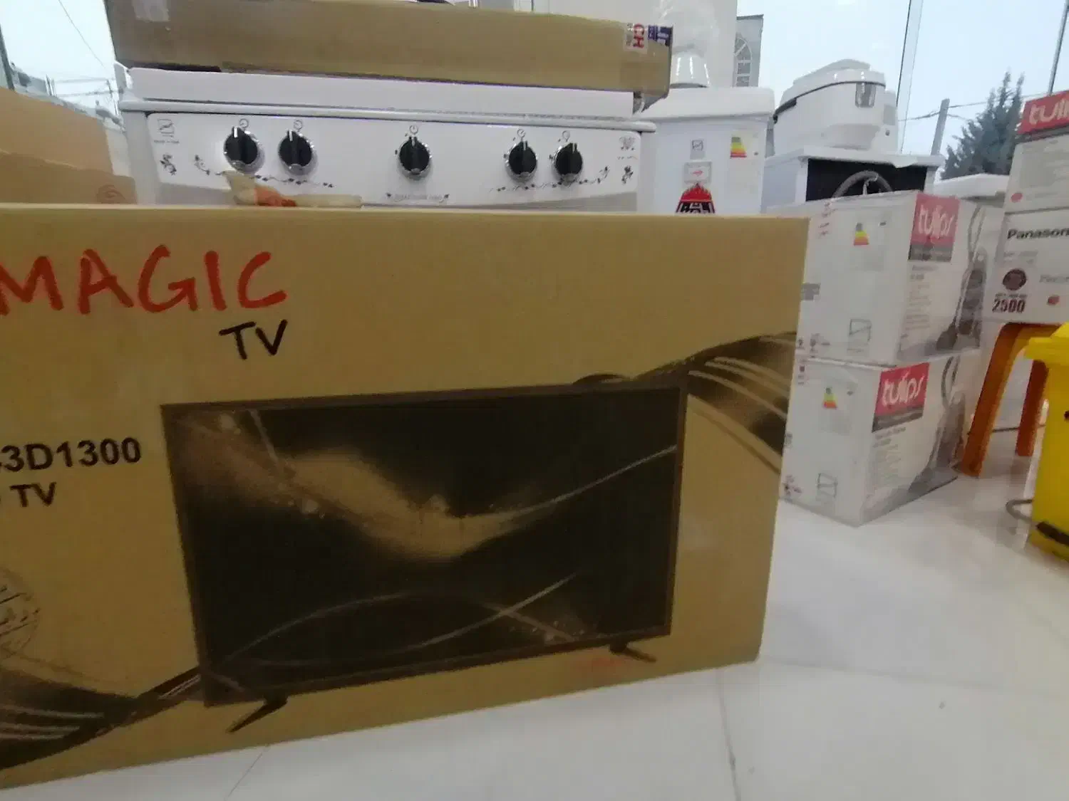 ال ای دی 55اینچ مجیک کره ای|تلویزیون و پروژکتور|یاسوج, |دیوار