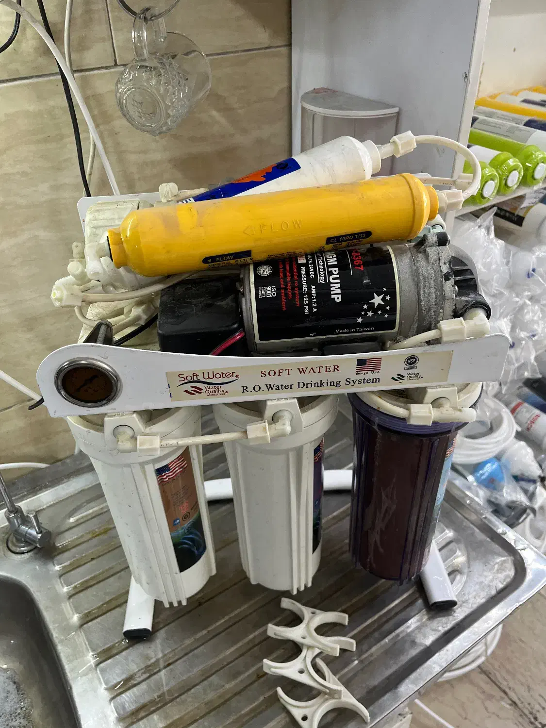 تعمیرات تخصصی انواع دستگاه تصفیه اب|آبسردکن و تصفیه آب|باقرشهر, |دیوار