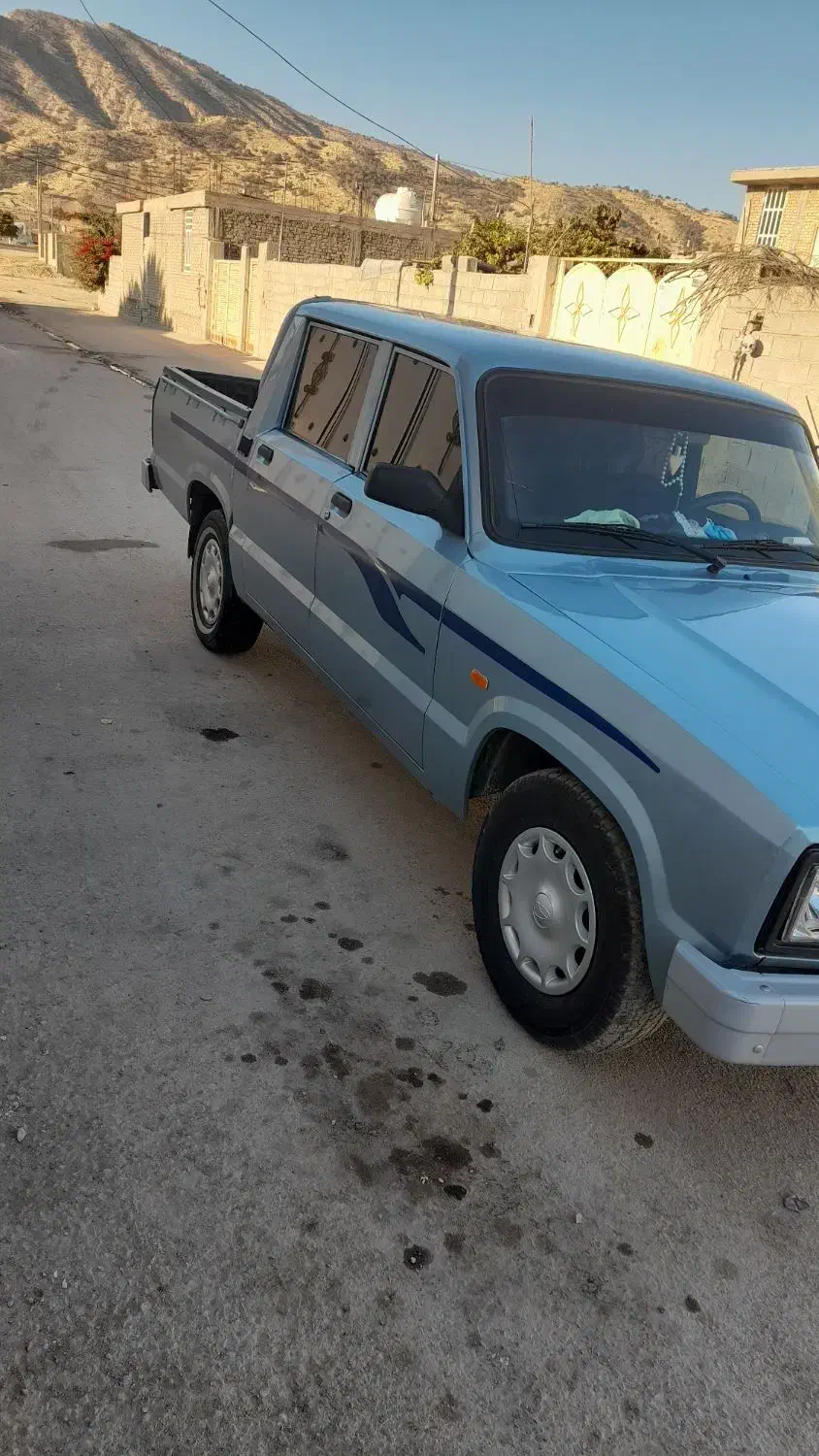 با سلام ماشین کارا دوکابین مدل ۹۹|خودرو سواری و وانت|کازرون, |دیوار