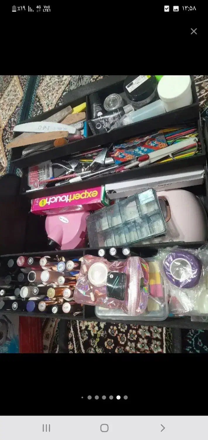 وسایل کاشت ناخن|آرایشی، بهداشتی، درمانی|هشتگرد, فاز ۷ مهستان|دیوار