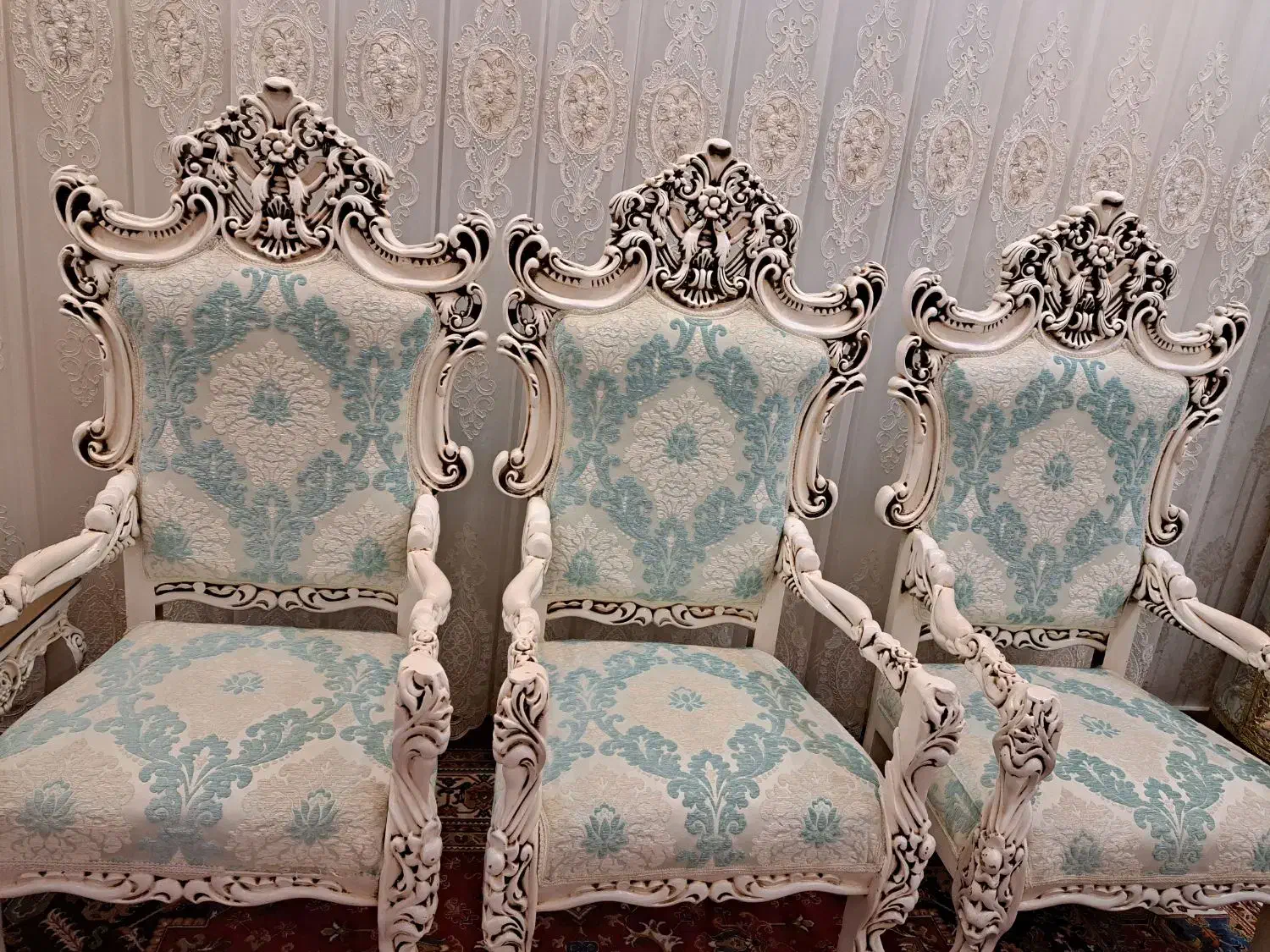 مبل سلطنتی ۹نفره مدل مصری|مبلمان خانگی و میز عسلی|اهر, |دیوار