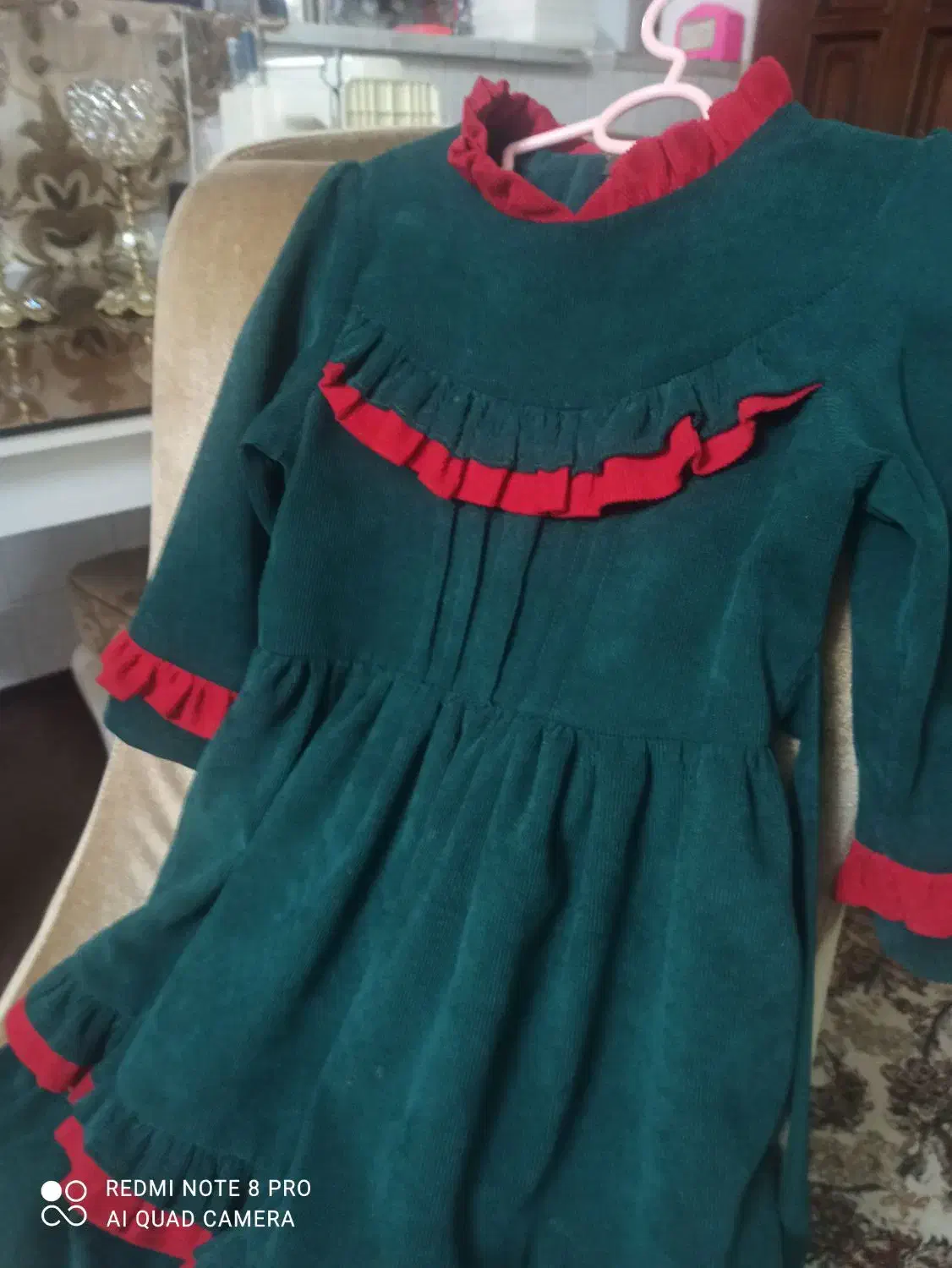 پیراهن دخترانه یلدایی|کفش و لباس بچه|ابهر, |دیوار