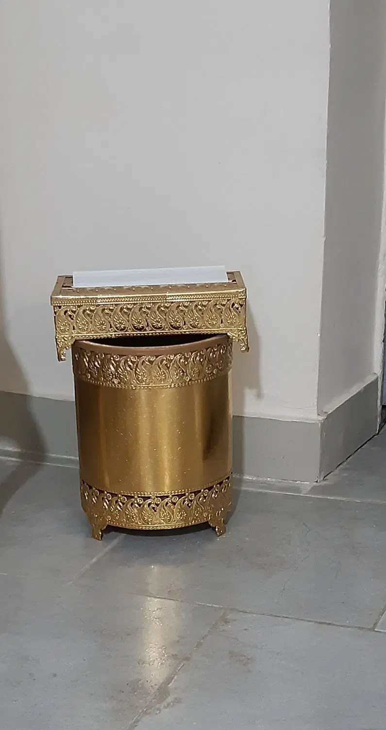 سطل آشغال وتنگ سلطنتی|صنایع دستی و سایر لوازم تزئینی|محمدیه-قزوین, |دیوار