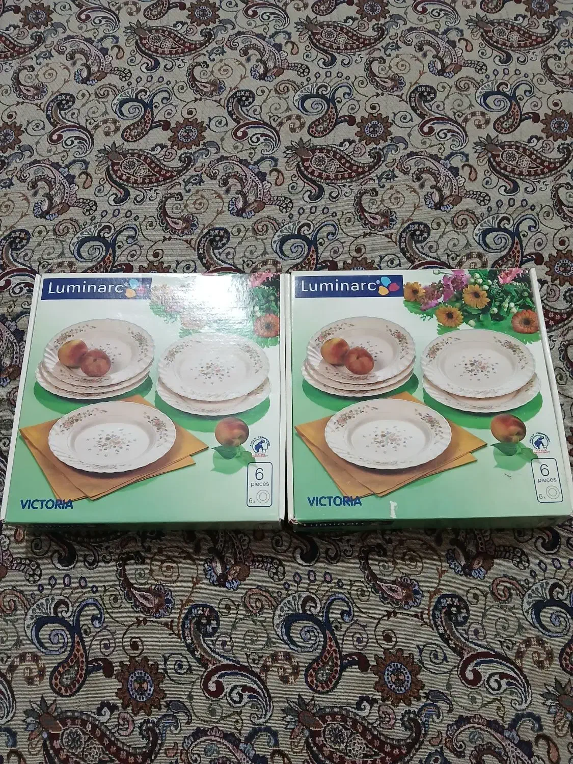 بشقاب گل ویکتوریا اصل فرانسه|ظروف سرو و پذیرایی|رفسنجان, |دیوار