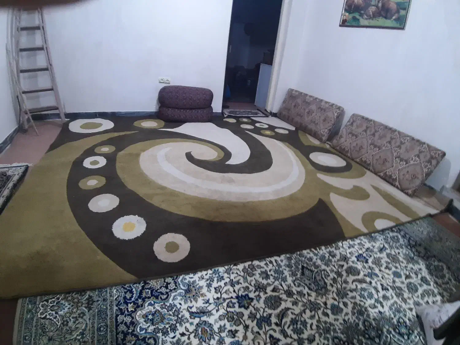 گبه|فرش|مسجد سلیمان, |دیوار