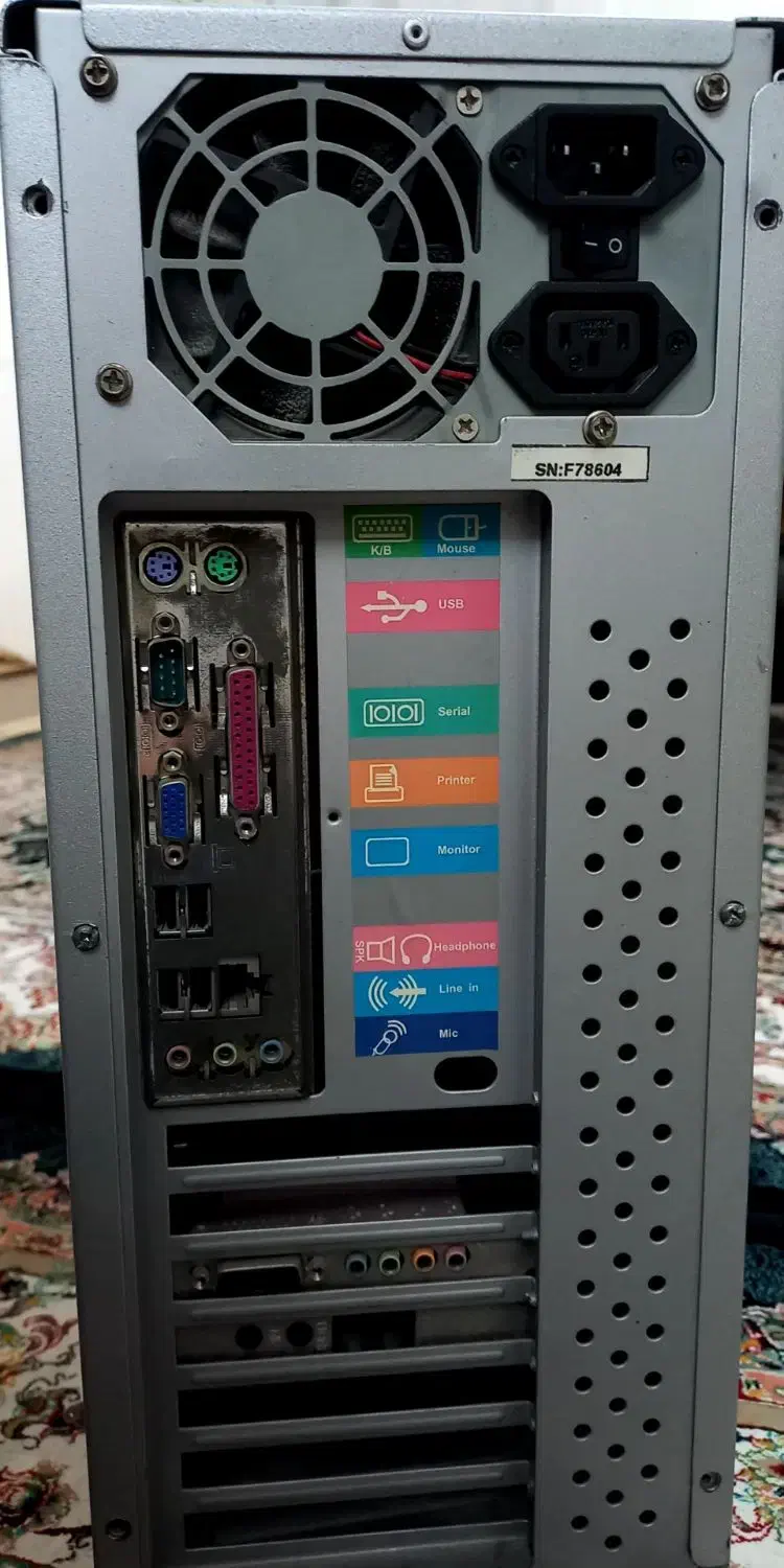 کیس ایسوزasus مدلGeneric ATX Mid/Full Tower|رایانه رومیزی|بابل, |دیوار