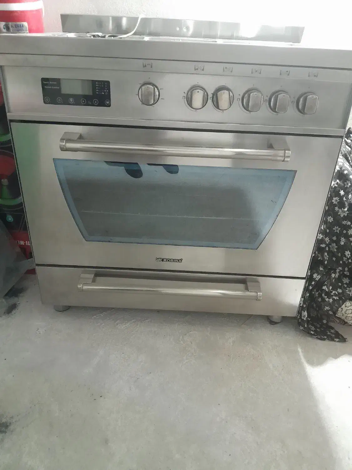 گاز فر دار در حد نو|اجاق گاز و لوازم برقی پخت‌وپز|گرگان, |دیوار