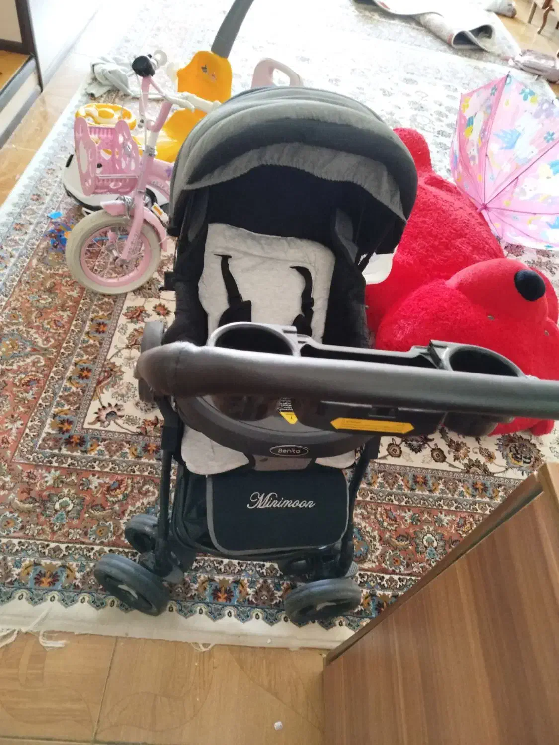 گهواره چوبی  و کالسکه دلیجان|کالسکه و لوازم جانبی|همدان, |دیوار