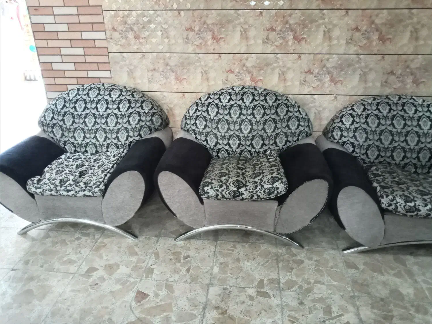 مبل چهار نفره|مبلمان خانگی و میز عسلی|قائمشهر, |دیوار