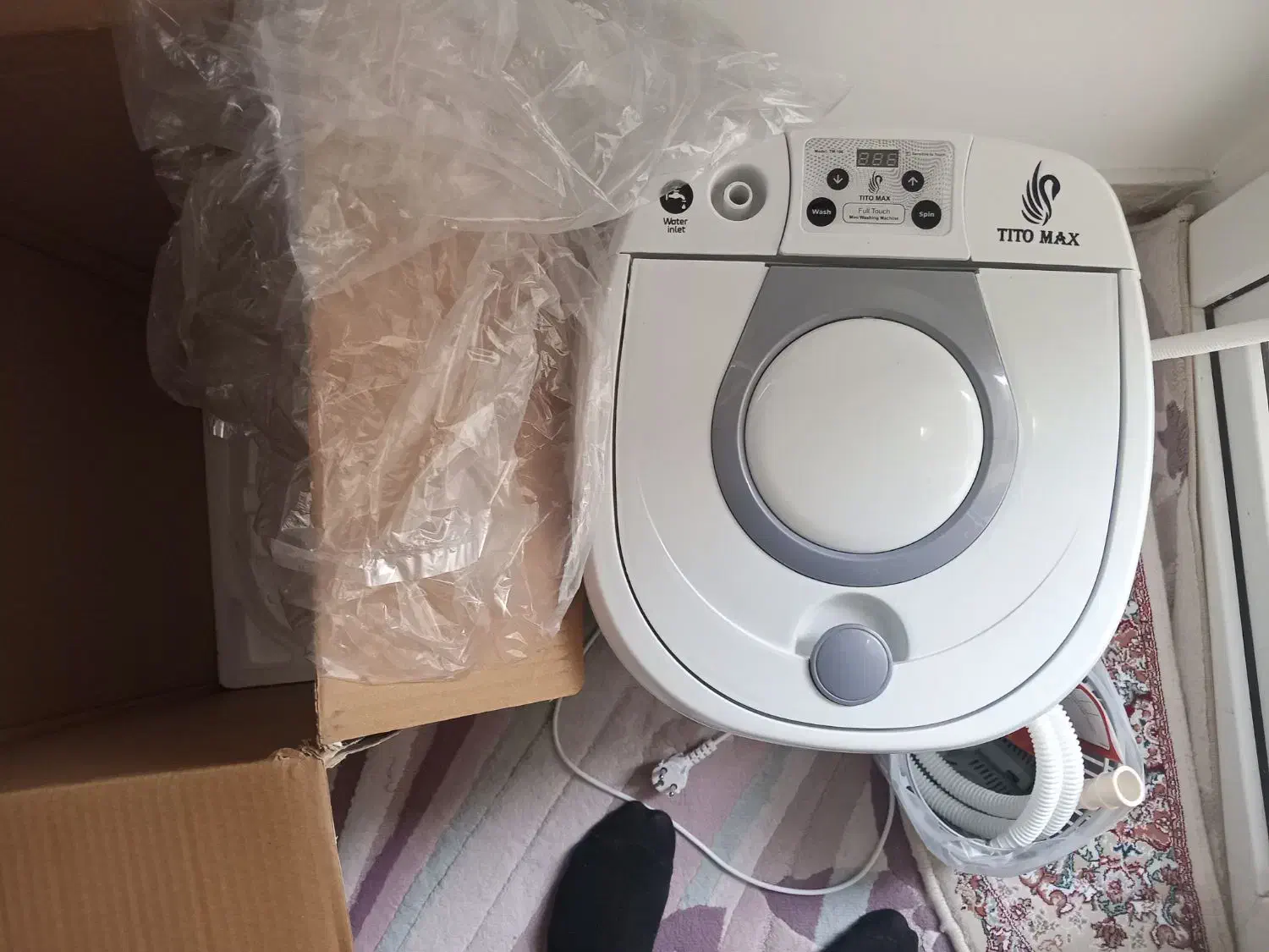 مینی واش توتال مکس|ماشین لباسشویی و خشککن لباس|رباطکریم, مسکن مهر آبشناسان|دیوار