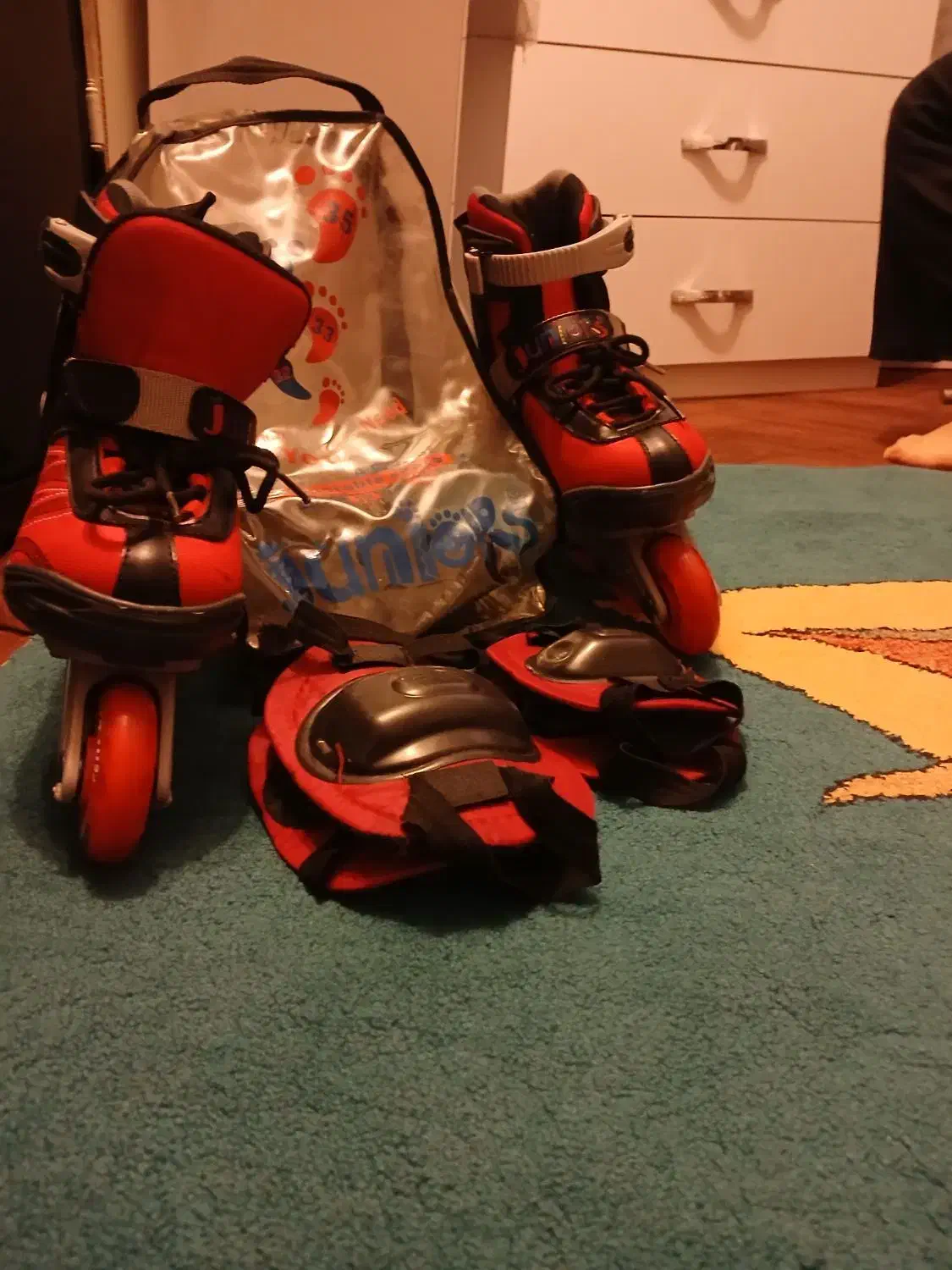 اسکیت جونیور ۳۲ تا ۳۸|دوچرخه، اسکیت، اسکوتر|مسجد سلیمان, |دیوار