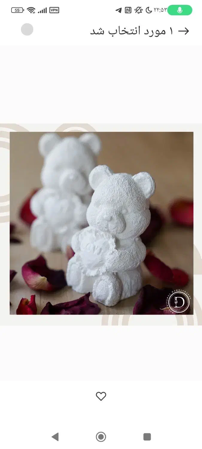 اکسسوری خرس قلب به دست و خرس تدی|مجسمه، تندیس، ماکت|تهران, سازمان آب|دیوار