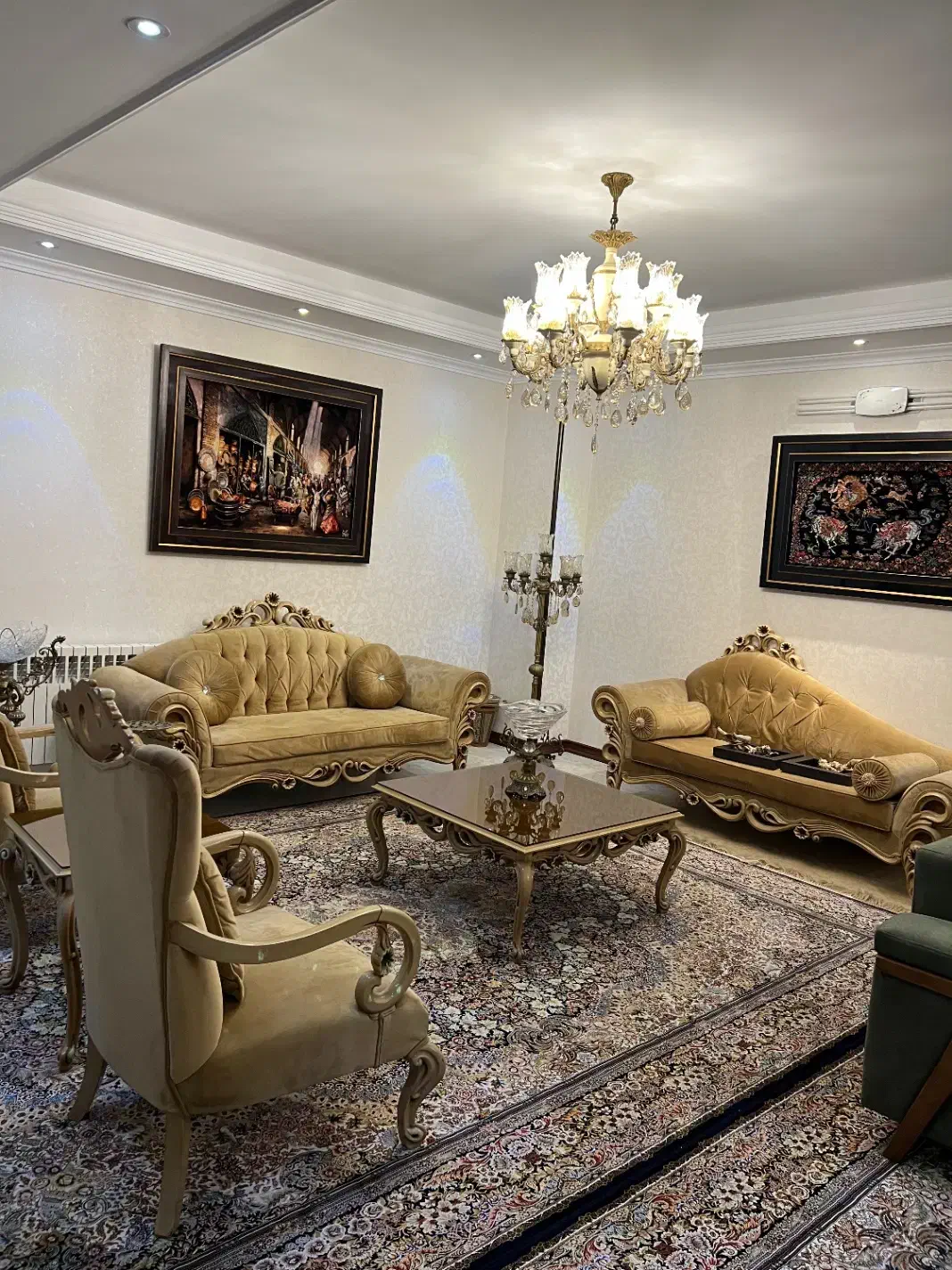 مبل ۸ نفره شیک|مبلمان خانگی و میز عسلی|تهران, منیریه|دیوار