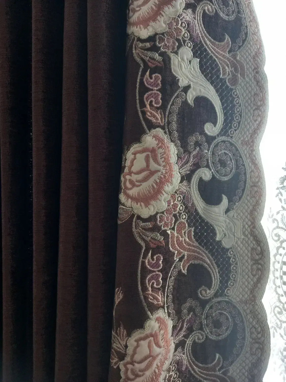 دوعدد کنار پرده|پرده، رانر، رومیزی|اراک, |دیوار