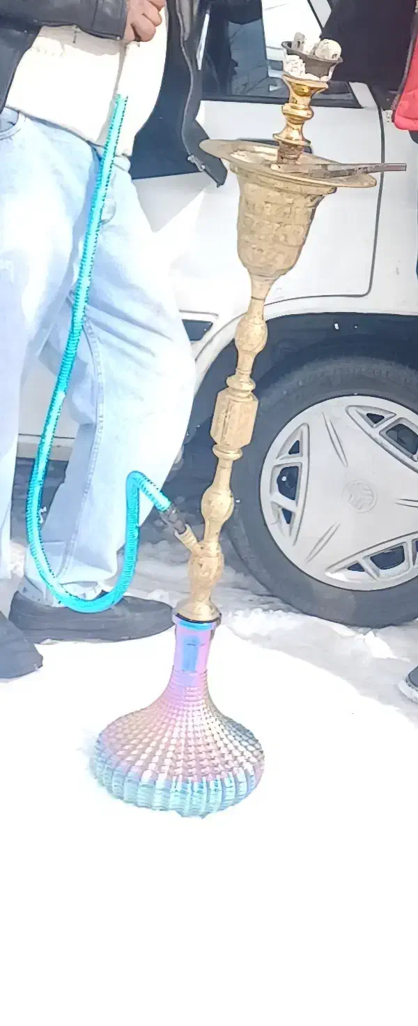 قلیان برنجی|صنایع دستی و سایر لوازم تزئینی|ورامین, ورامین|دیوار