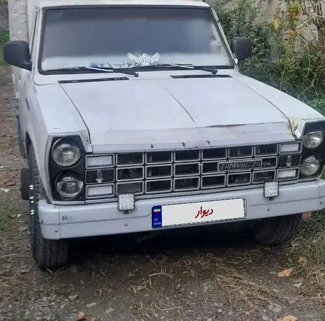 نیسان وانت ۸۵ بی‌رنگ سالم|خودرو سواری و وانت|سیاهکل, |دیوار