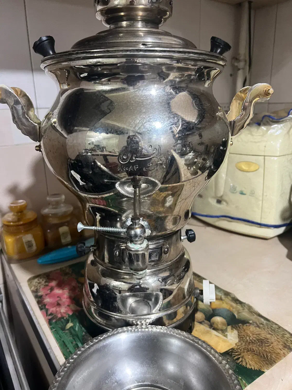 سماورگازی|سماور، چای‌ساز، قهوه‌ساز|تبریز, |دیوار