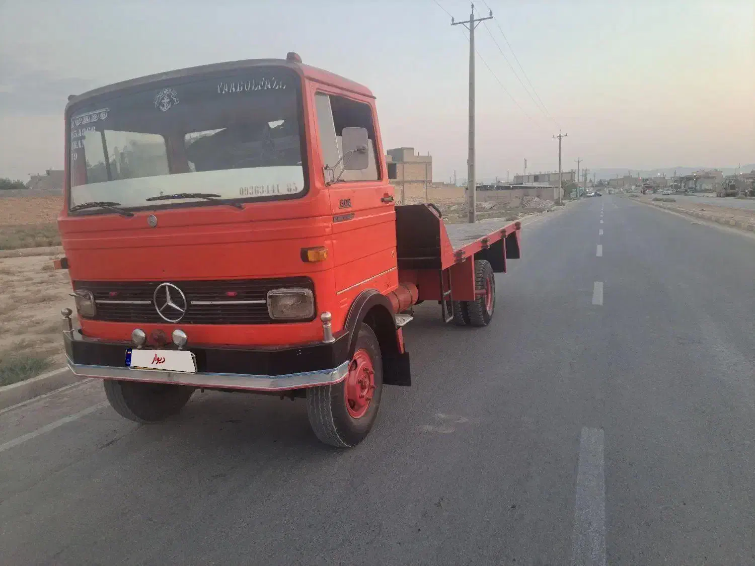 خاور جرثقیل مدل ۷۴(۶۰۸)استثنایی بیرنگ|خودرو سنگین|شیراز, زیباشهر|دیوار