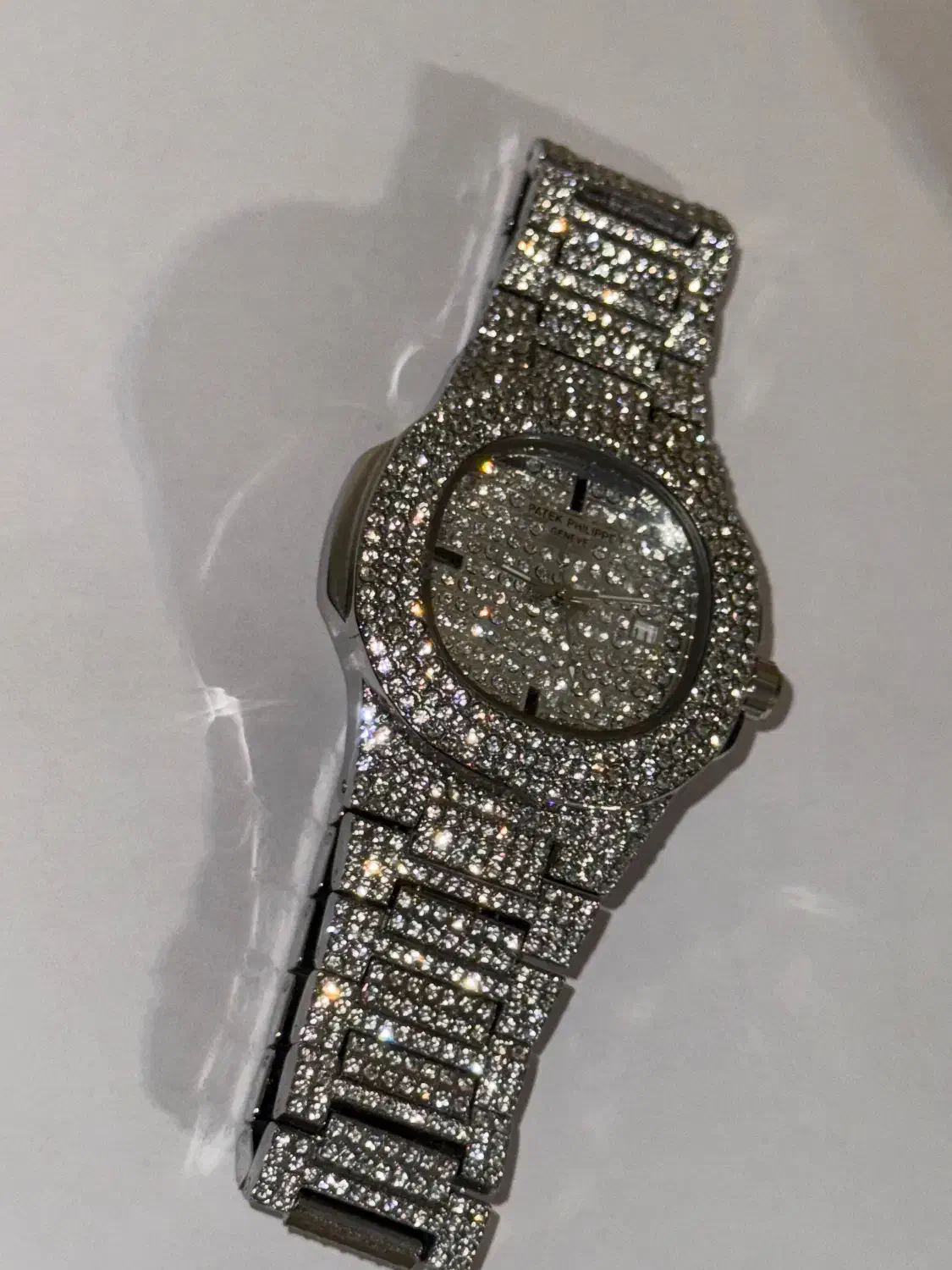 ساعت فول نگین مردانه|ساعت|خوی, |دیوار