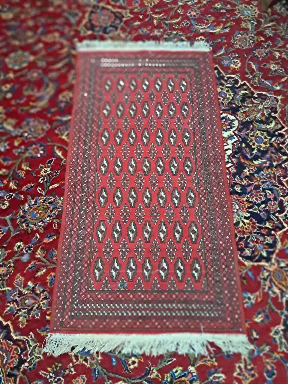 قالیچه دستباف ترکمن 3 عدد|فرش|قم, باغ اشرافی|دیوار