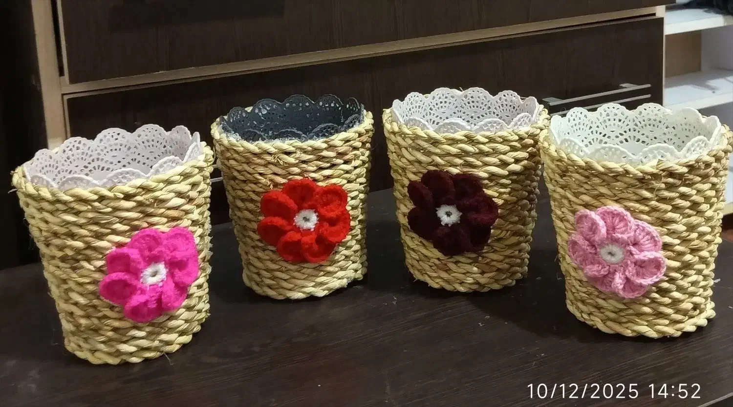 باکس حصیری(جالوازم آرایشی)|صنایع دستی و سایر لوازم تزئینی|بندر انزلی, لیچارگی حسن رود|دیوار