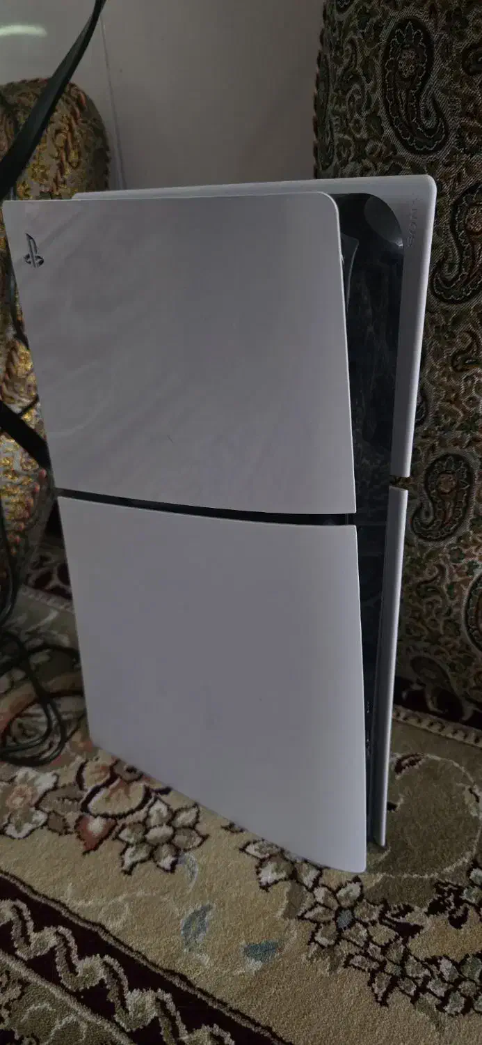 ps5اسلیم در حد نو خیلی کم استفاده|کنسول، بازی ویدئویی و آنلاین|بافق, |دیوار