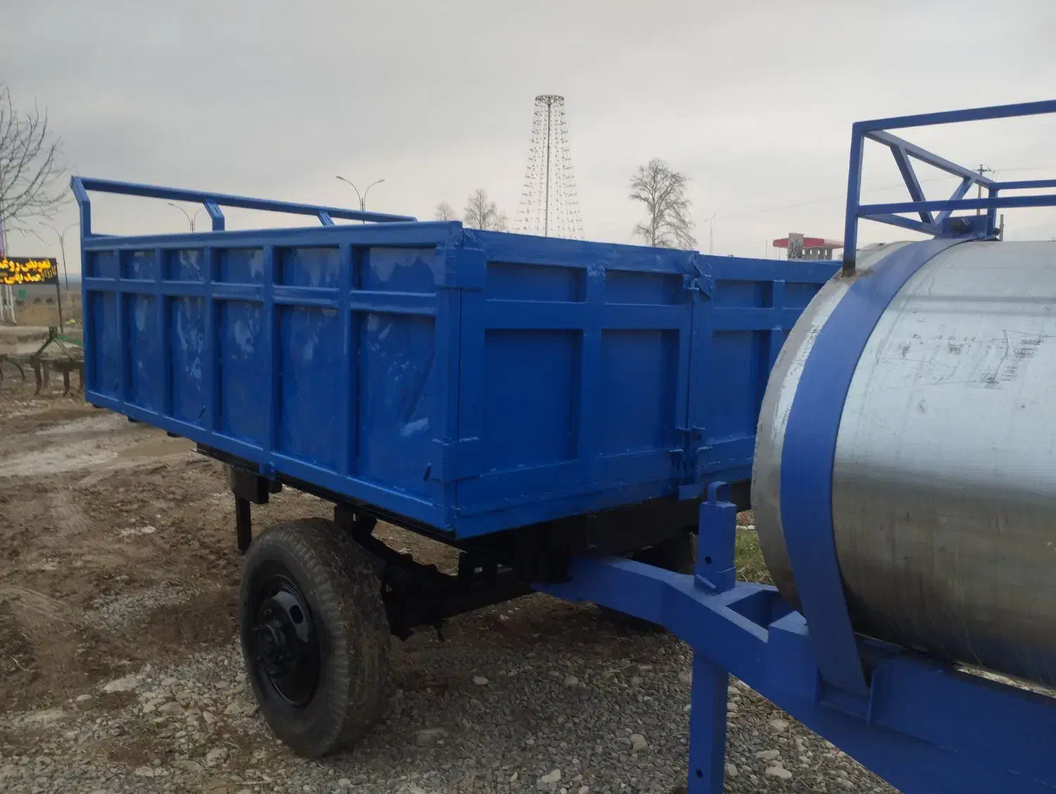 تریلی پشت تراکتور|قطعات یدکی و لوازم جانبی|آشخانه, |دیوار